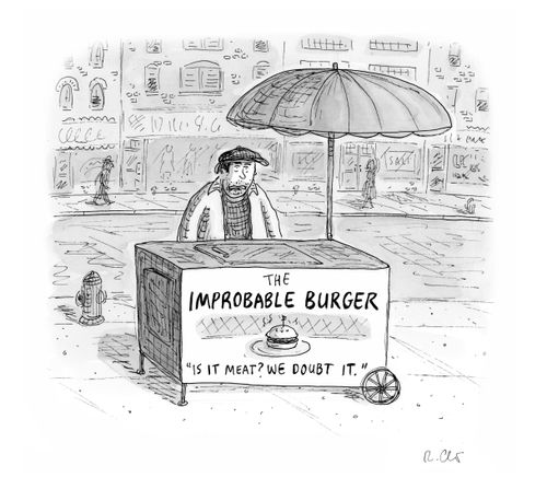 The improbable burger