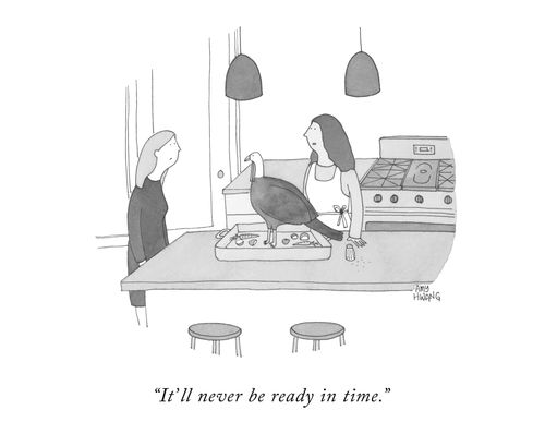 "It'll never be ready in time."