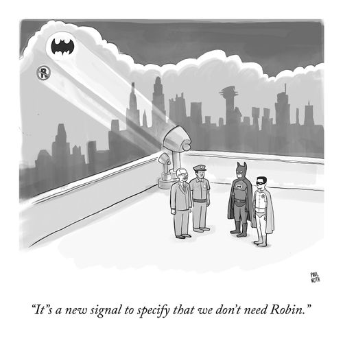 "It's a new signal to specify that we don't need Robin."