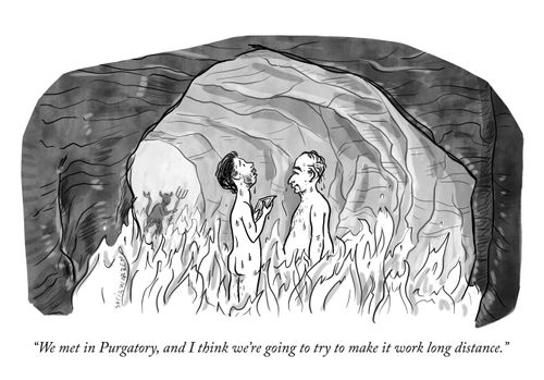 "We met in Purgatory, and I think we're going to try to make it work long distance."