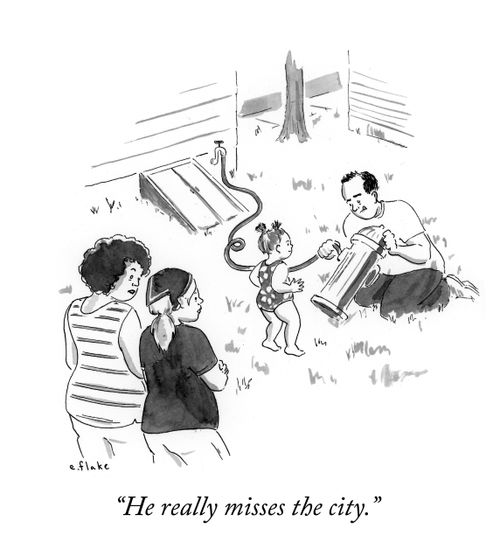 "He really misses the city."