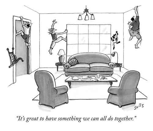 "It's great to have something we can all do together."