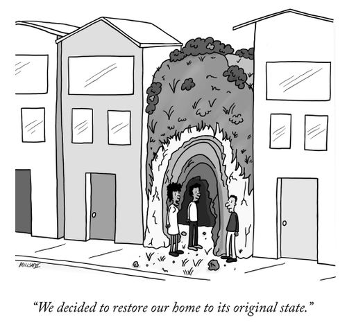 "We decided to restore our home to its original state."