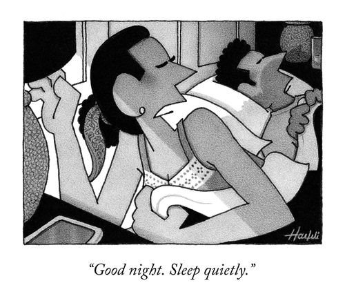 "Good night. Sleep quietly."