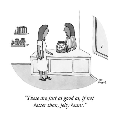 "These are just as good as, if not better than, jelly beans."