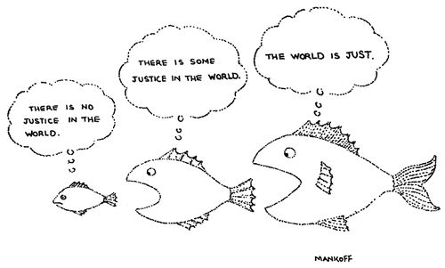 "There is no justice in the world."