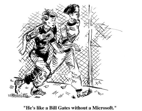 "He's like a Bill Gates without a Microsoft."