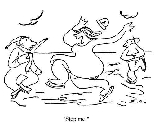"Stop me!"