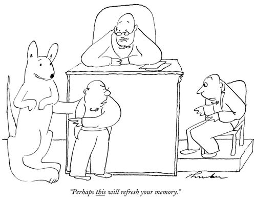 "Perhaps this will refresh your memory."