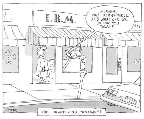 The Downsizing Continues