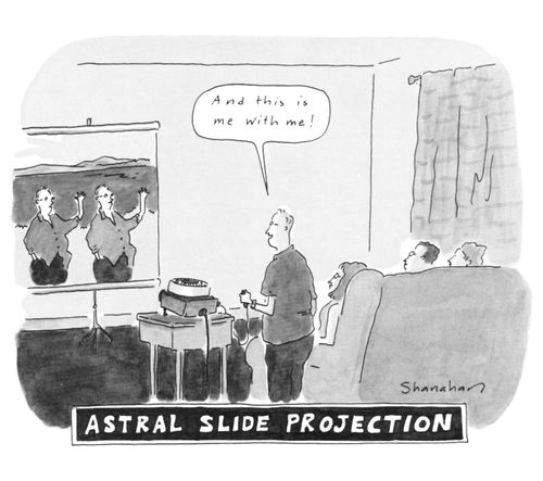 Astral slide projection