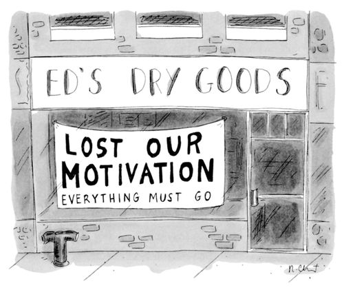 Ed's Dry Goods: "Lost Our Motivation. Everything Must Go!"