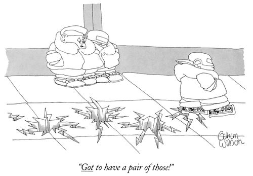 "Got to have a pair of those!"