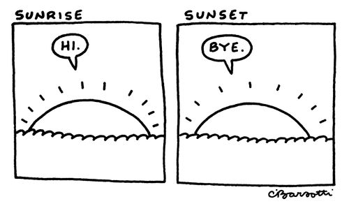 Sunrise and Sunset