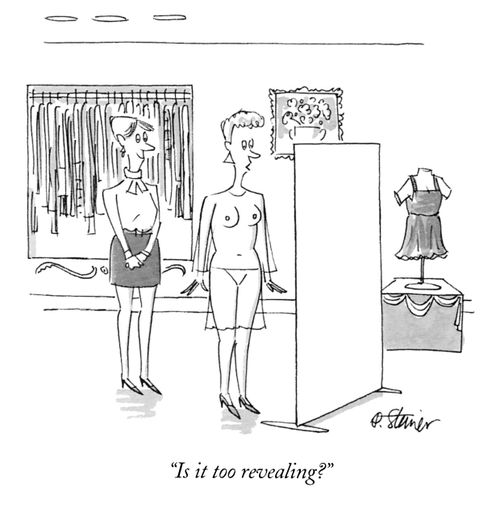 "Is it too revealing?"