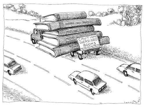 Caution Oversized Books