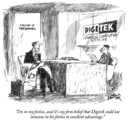 "I'm in my forties, and it's my firm belief that Digetek could use someone in his forties to excellent advantage."