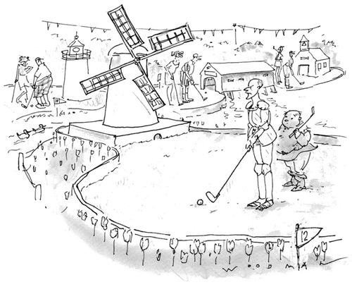 Knight Golfing