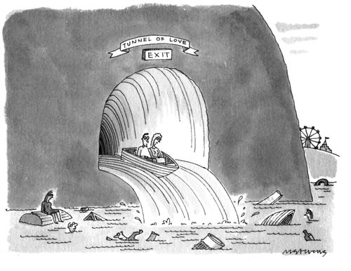 Tunnel of Love exit.
