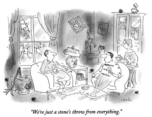 "We're just a stone's throw from everything."
