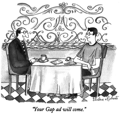 "Your Gap ad will come."