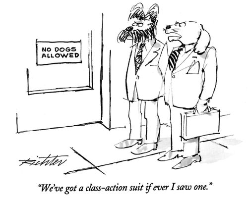 "We've got a class-action suit if I ever saw one."