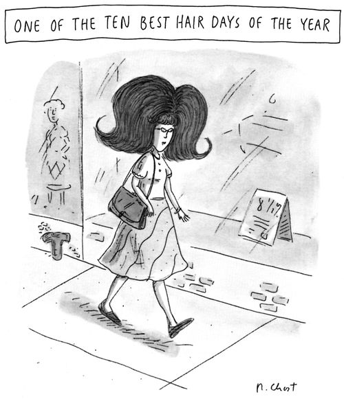 One of the Ten Best Hair Days of the Year