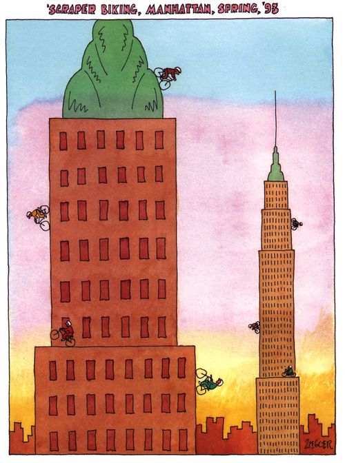 Scraper Biking, Manhattan, Spring, '95