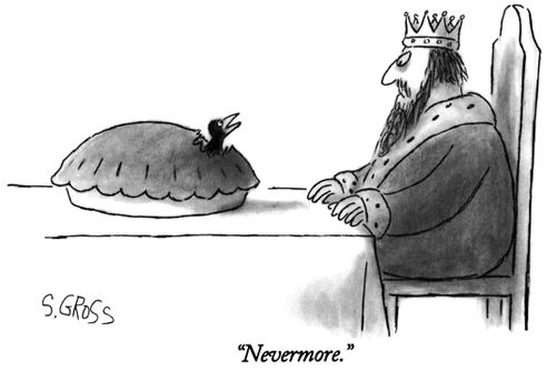 "Nevermore."