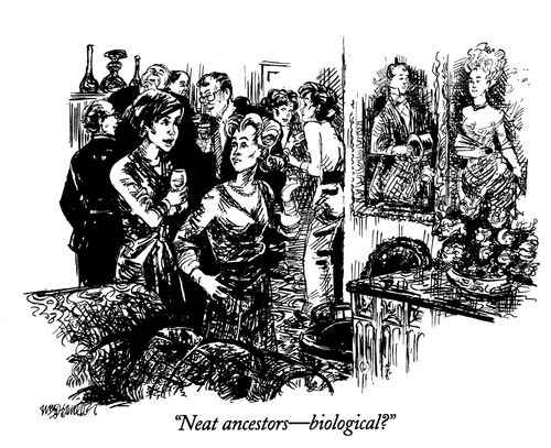 "Neat ancestors - biological?"