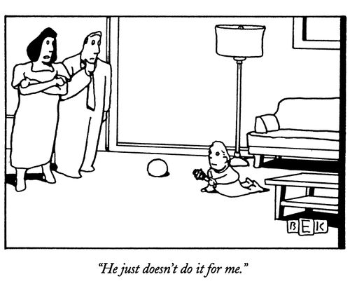 "He just doesn't do it for me."