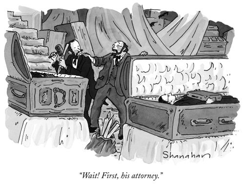 "Wait! First, his attorney."