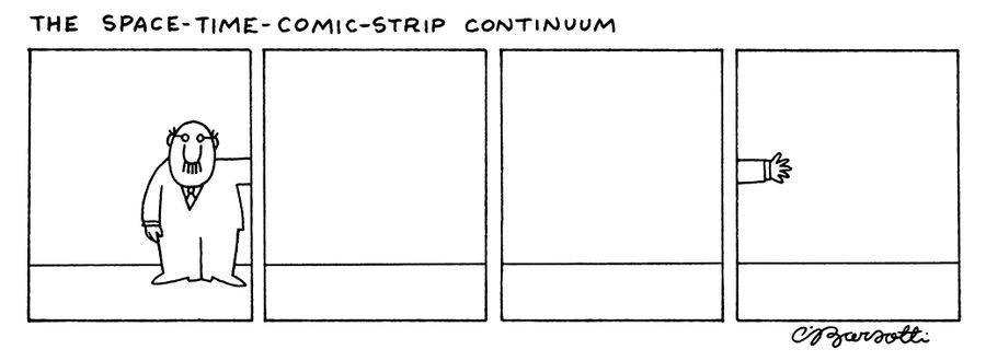 The Space-Time-Comic-Strip Continuum