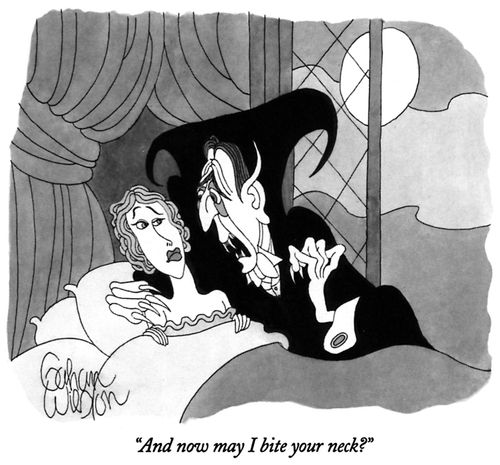 "And now may I bite your neck?"