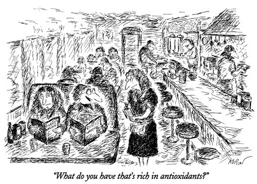 "What do you have that's rich in antioxidants?"