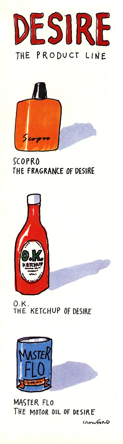 DESIRE: THE PRODUCT LINE.
