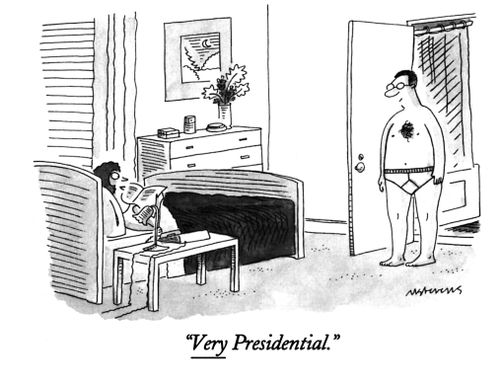 "Very Presidential."