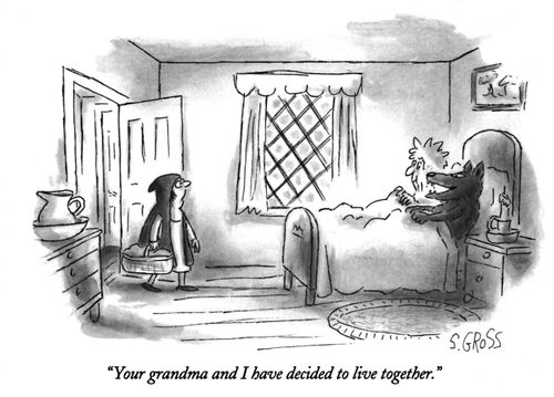 "Your grandma and I have decided to live together."