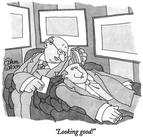 "Looking good!"