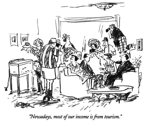 "Nowadays, most of our income is from tourism."