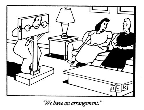 "We have an arrangement."