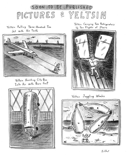 Soon To Be Published Pictures Of Yeltsin