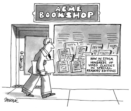 Acme Bookshop - Now in stock - Hundreds of video classics in special readers' editions.
