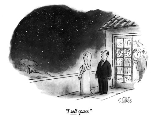 "I sell space."