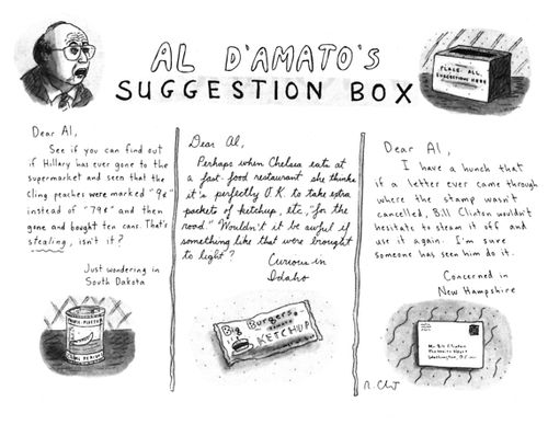 Al D'Amato's Suggestion Box