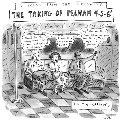 A scene from the upcoming The Taking of Pelham 4-5-6.