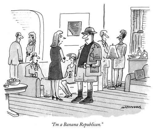 "I'm a Banana Republican."