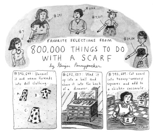 Favorite Selections from 800,000 Things To Do With a Scarf