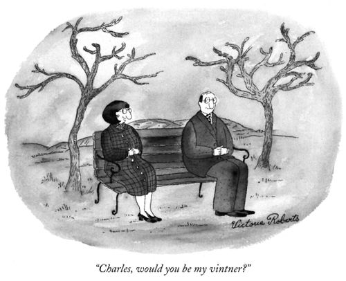 "Charles, would you be my vintner?"