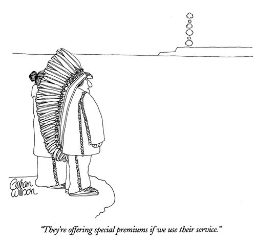 "They're offering special premiums if we use their service."
